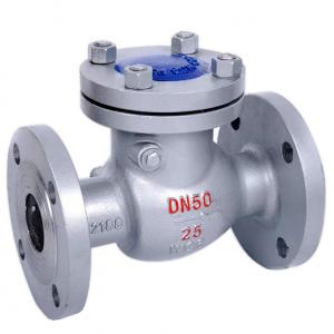 Best ASME B16.34 And API 6D ANSI Flange Bolted Bonnet 316 Stainless Steel Swing Check Valve wholesale