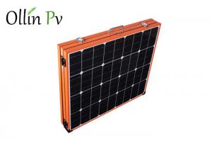 Best Orange Color Folding Portable Solar Panels For Camping Easy Installation wholesale