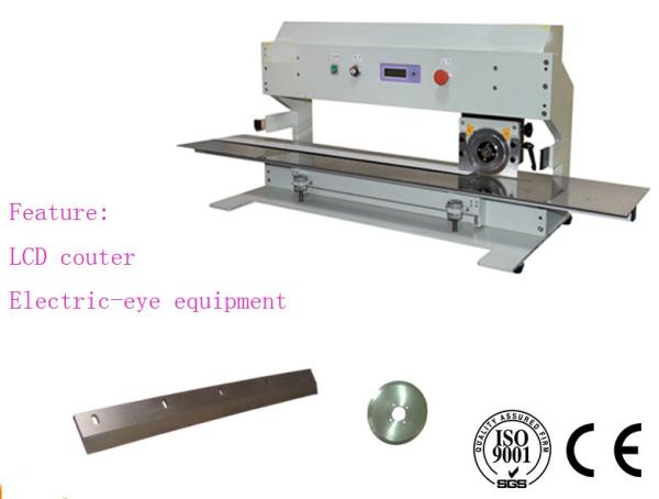 Cheap PCB Depaneler With Circular And Linear Blades For PCB Cutting Machine for sale