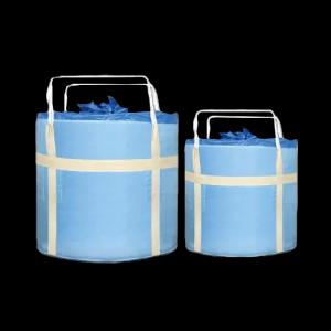 China 3 Ton Reusable Type FIBC Big Bulk Bags Circle Shape Both Sides In Multicolors on sale