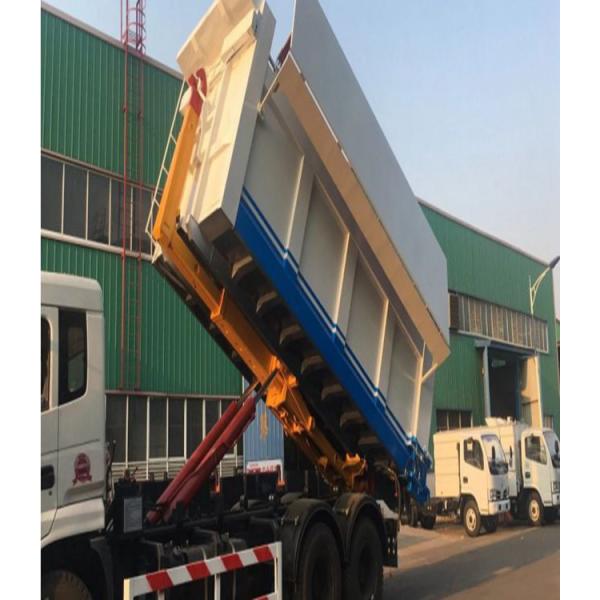 EURO 2 Rear Hook Lift Garbagetrucks With Bin Hydraulic Hook Arm Sinotruk Howo 4x2 6x4 20CBM 25CBM 18m3 20m3
