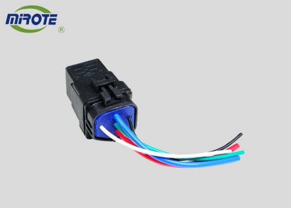 Cheap Mini 5 Pin Automotive Relay Socket Integrated ,  Four Terminals 40 Amp Relay Socket automotive relay socket block for sale