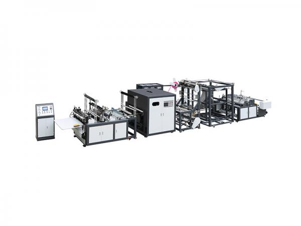 Cheap Industrial Fully Automatic Non Woven Bag Machine / Bag Making Equipment 380V/220V for sale