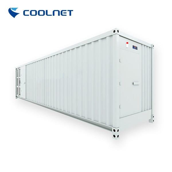 Cheap White Modular Data Center Container With Cooling And Power Supply for sale