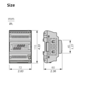 Schneider PLC Controller TM173OBM22R Heating, Ventilation, Air Conditioning