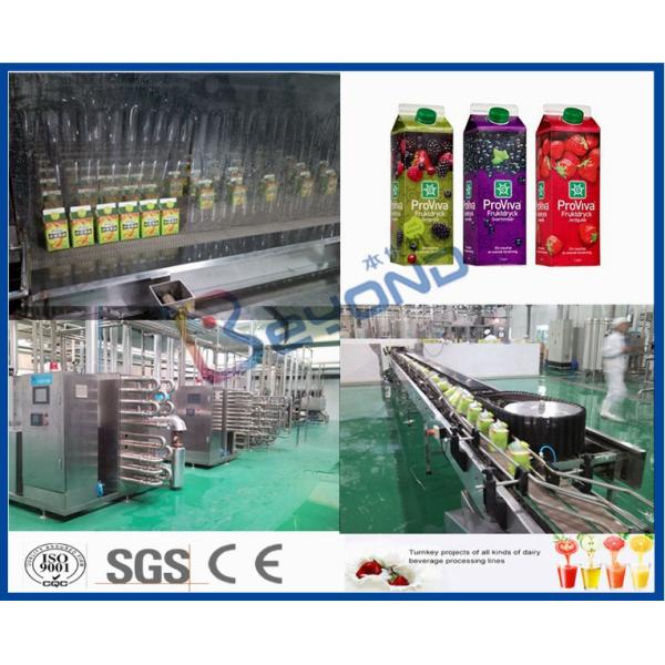 Beverage Industry Juice Making Machine , Turn Key Project Beverage Making Machine