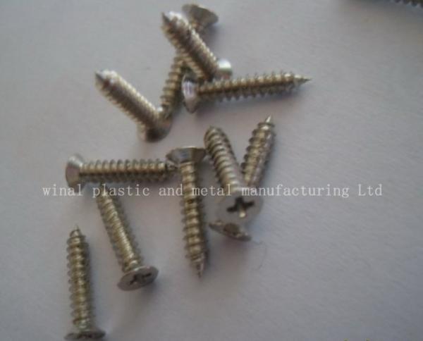 Cheap Self-taping KA screw,SS,Iron,alloy,copper,size and plating as per drawing request. for sale