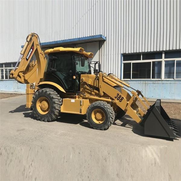 Cheap Time Saving Backhoe Loader Digger High Efficiency With Loading Bucket for sale