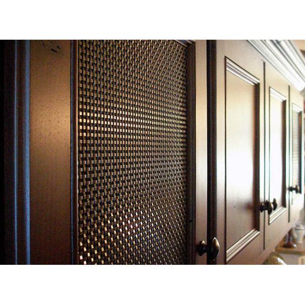 Bronze Decorative Metal Architectural Woven Wire Mesh