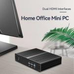 Intel Celeron Processor Mini Computer With Black Chassis DDR3 8GB RAM For Home