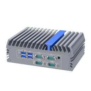 China Industrial Mini PC J6412 Dual Lan DDR4 Ram M.2 SSD Fanelss Mini Computer Watchdog for Pos System on sale