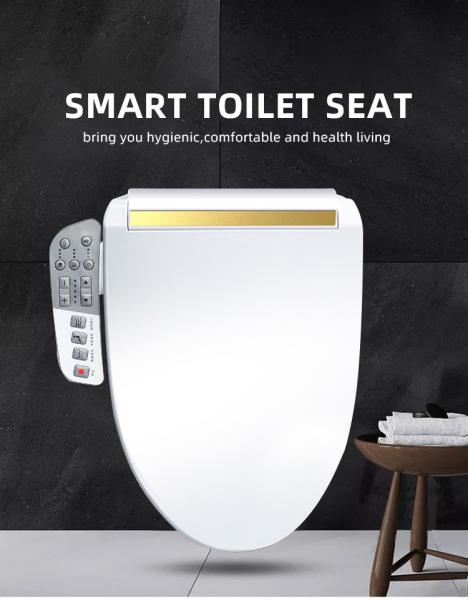 American standard intelligent electronic flush toilet bowl seat cover