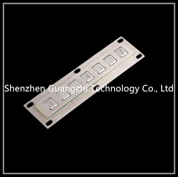 Cheap Programmable Keypad Function Keys , Usb Ps2 Connection Metal Numeric Keypad for sale
