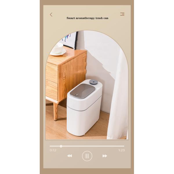Household Sewn Smart Fragrance Plastic Trash Can