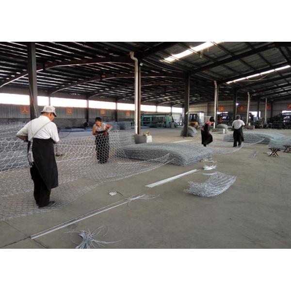 Heavy Gabion Wire Mesh Excellent Tensile Strength Abrasion Resistance