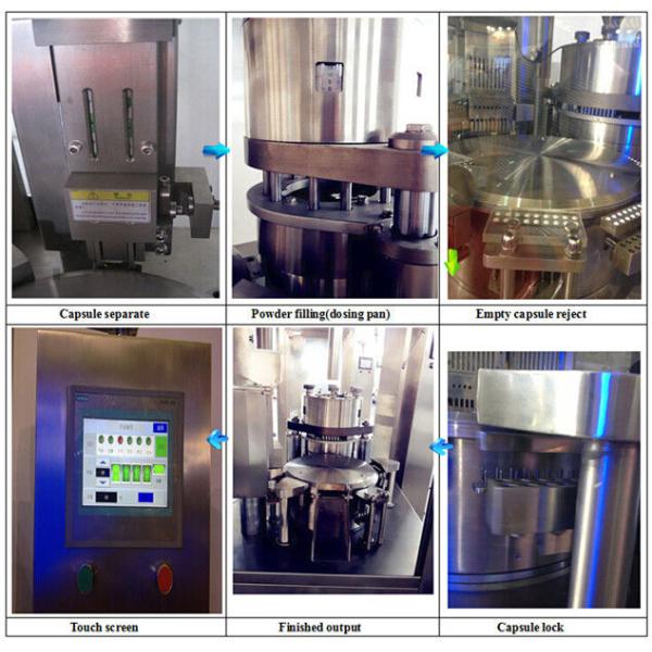 304 or 316 Stainless Steel Small Automatic Capsule Filling Machine