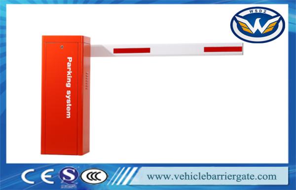 Cheap Intelligent Steel Automatic Barrier Gate Remote Control / Manual With Third Generation Machine Core for sale