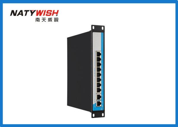 Cheap Portable POE Powered Gigabit Switch With 1 Uplink Fast Ethern Port And 4 POE Fast Ethernet Ports for sale