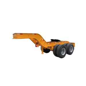Best Heavy Duty Full Cargo Trailer Dolly Trailer High Strength Full Thickness Drop Deck Semi Trailer For Sale In Mongolia wholesale