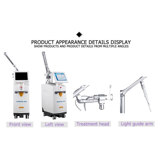 2021 new design 10.4 Inch true color LCD touch screen co2 fractional laser vaginal tightening device