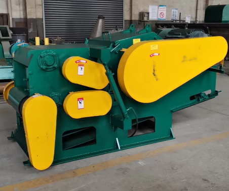 Hydraulic System Drum Wood Chipper Wood Branch Shredder 3.5-6 Tons / hour