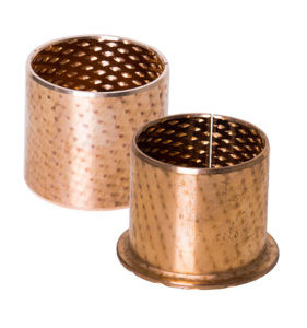 Oilless FB090 Wrapped Bronze Bearings CUSN8 Bushing Material