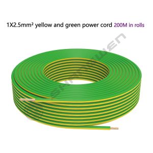 1*2.5mm² H07V-K CE CCC VDE RV Power Cord Flame Retardant Insulation BC Bare