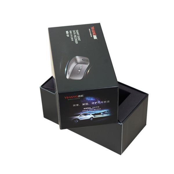 150x150mm Custom Printed Paper Boxes , Metallic Paper Packaging with plastic tray