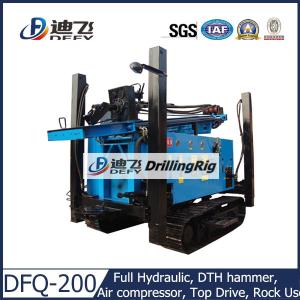 Best DFQ-200 DTH pneumatic used Drilling Rig on Crawler wholesale