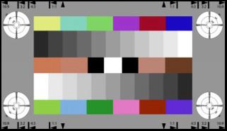 Cheap Reflectance Camera Test Chart Color , Calibration Test Chart Revised Version Of Te232 for sale