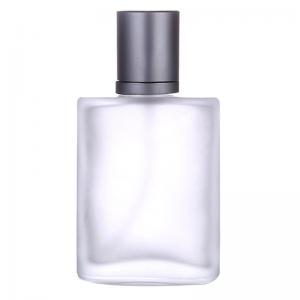 Best MSDS CE Recycle Frosted Perfume Glass Bottle 30ml 50ml 100ml wholesale