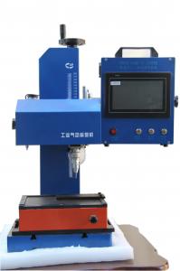 China Green Metal Plate Engraving Machine , Dot Peen Engraving Machine Easy Operation on sale