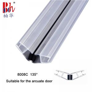 China 10mm 135° Shower Door Magnetic Seal Strip collision resistance on sale