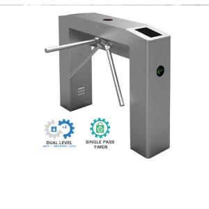 304 Stainless Steel Digital Tripod Turnstile Pedestrian Access Control System