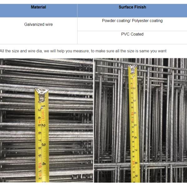 PVC coated welded 3d curved wire mesh fence / Welded Mesh Fence