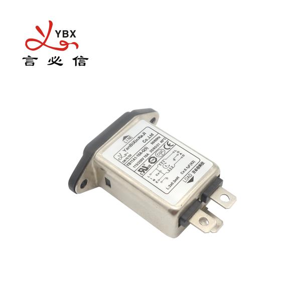Cheap YB11A1-10A-Q5 Low Pass Single Phase EMI Filter Socket EMI Power Filter for sale