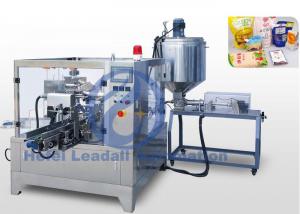 Best Liquid / Paste Premade Pouch Fill And Seal Machine For 1500G Standup Bag wholesale
