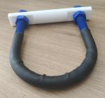 M6, M8, M10, M12, M14,M16 PTFE coating U-bolt With Polyshrink ,4 Nuts and half
