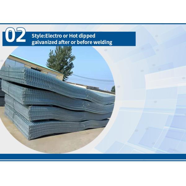 Barbed wire mesh welded mesh plate grid building reinforcement thickened wire mesh panel