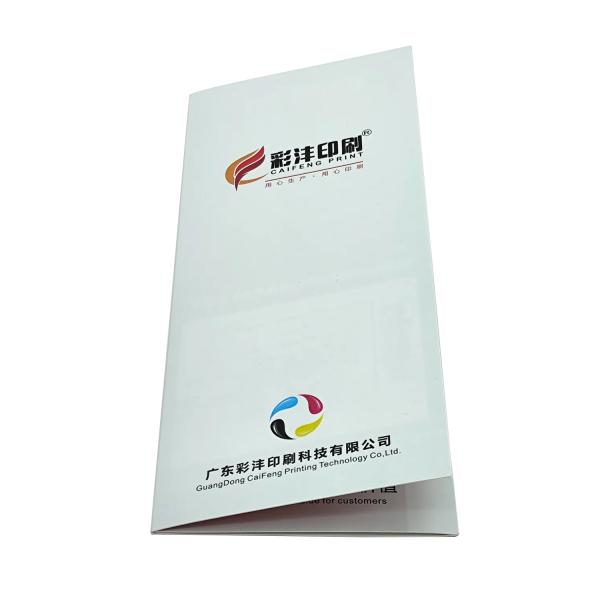 Cheap custom brochure printing folded brochure leaflet printing customized booklet printing for sale