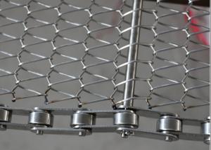 China Cleaning And Screening Conveyor Wire Mesh Belt 304 Stainless Steel on sale