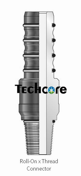1.25" CT Connector Roll On Connector For Oilfield Coiled Tubing Operation
