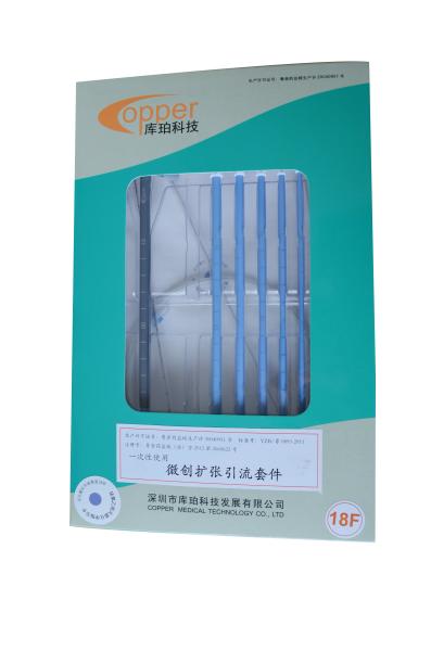 Cheap Chamfering Round Tip Percutaneous Nephrostomy Set With CE Certificated for sale