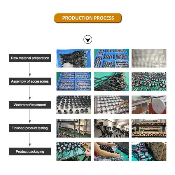 6W Linear LED Underwater Light IP68 12-24VDC Input Square LED Pool Light With two year Warranty