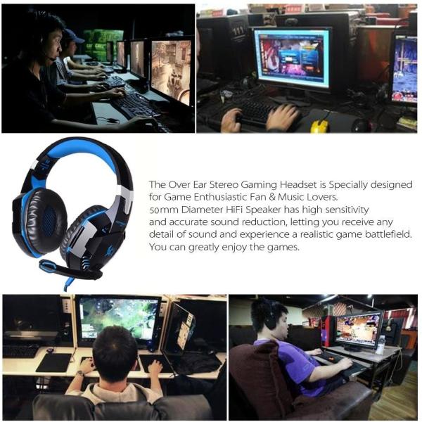 Deep Bass 2.2m 32ohm Kotion Each G2000 Gaming Headset