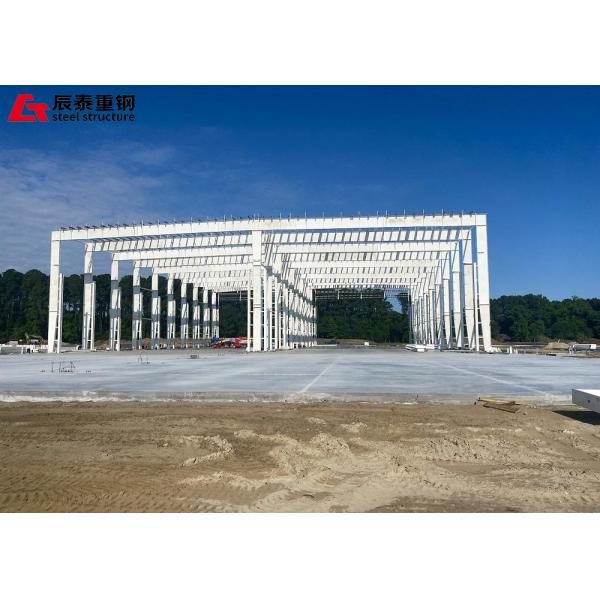 Prefabricated Building Construction Steel Structure Large Span Eco Friendly