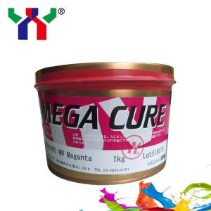 China Megami Mega Cure UV Offset Ink CMYK Fast Drying Ink For Plastic Printing on sale