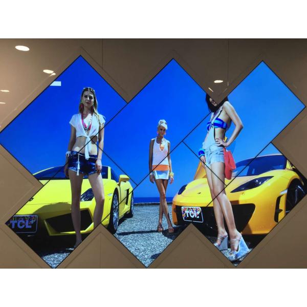 Commercial LCD Video Wall Display FHD Video 46 Inch LCD Display
