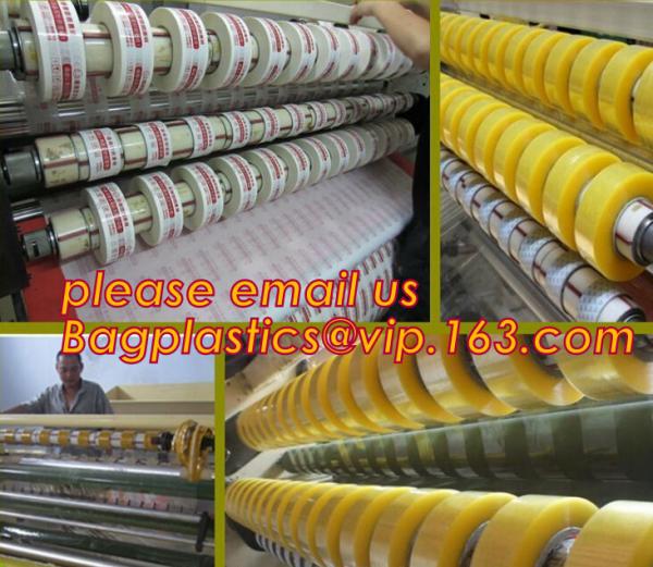 BOPP color tape Super clear packing tape Low noise packing tape BOPP stationery tape Double-sided jumbo roll BAGPLASTICS