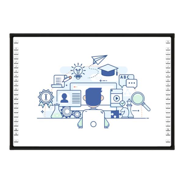 Cheap Writing Software Infrared Digital Interactive Whiteboard Smart Board For Teaching 10/20 Points for sale